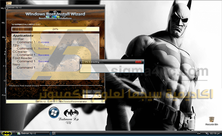 Windows XP Batman v2 sp3