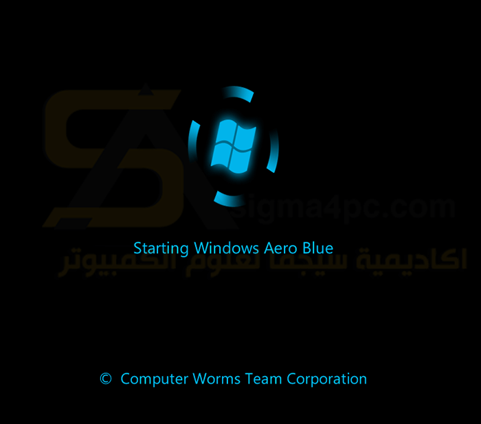 نسخة ويندوز 7 خفيفة للاجهزة الضعيفة Windows 7 Aero Blue lite Edition 2016نسخة ويندوز 7 خفيفة للاجهزة الضعيفة Windows 7 Aero Blue lite Edition 2016