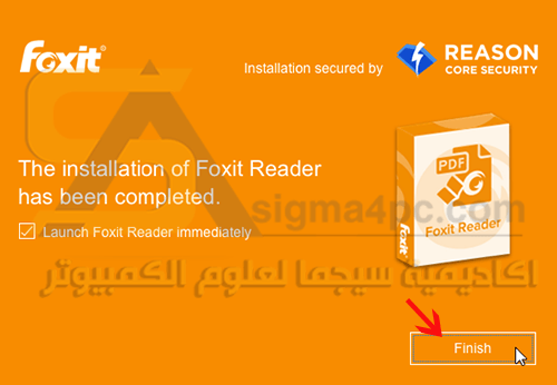 برنامج فوكست ريدر Foxit Reader