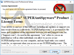 برنامج سوبر انتي سباي وير SUPERAntiSpyware Professional