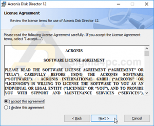 برنامج Acronis Disk Director كامل لتقسيم وإدارة الهارد