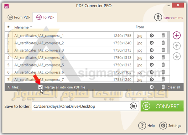تحميل برنامج تحويل ملفات PDF لجميع الصيغ Icecream PDF Converter Pro كامل