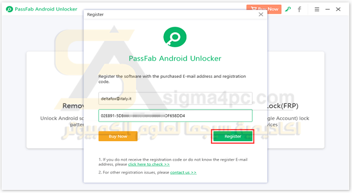 تثبيت وتفعيل برنامج فتح أي هاتف اندرويد PassFab Android Unlocker